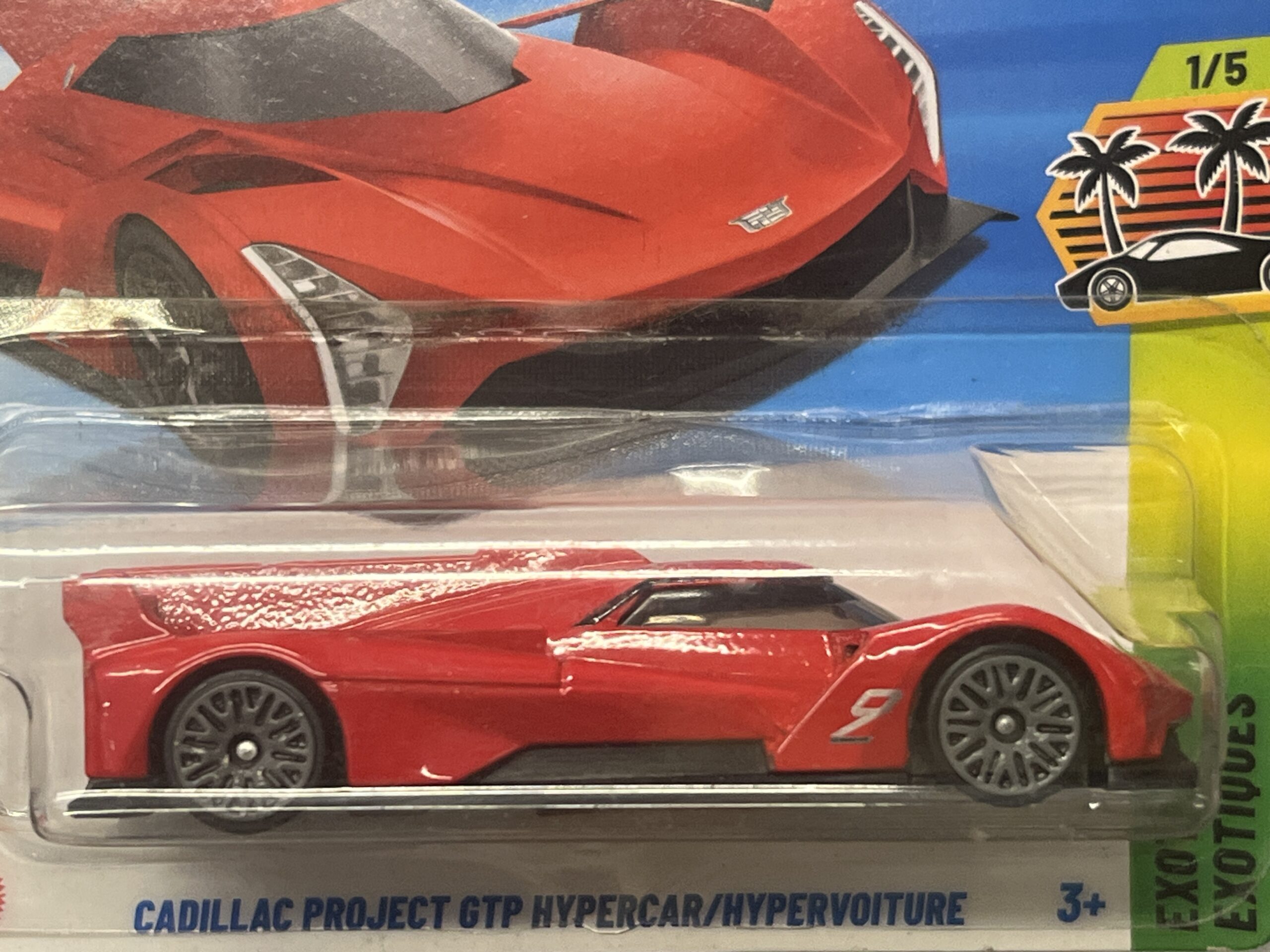 Cadillac Hypercar Hotwheels 1/64°