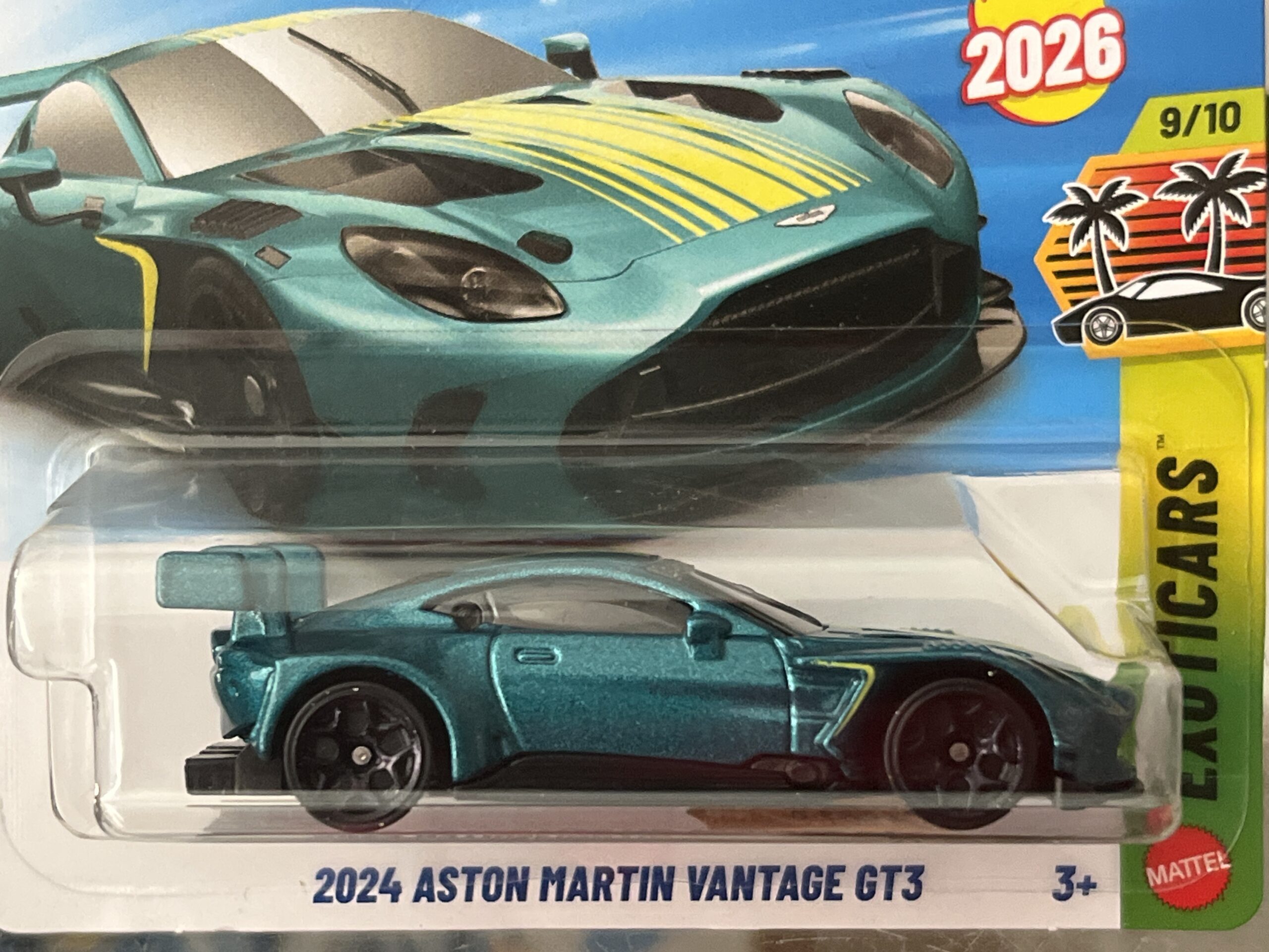 Aston Martin Vantage GT3 Hotwheels 1/64°