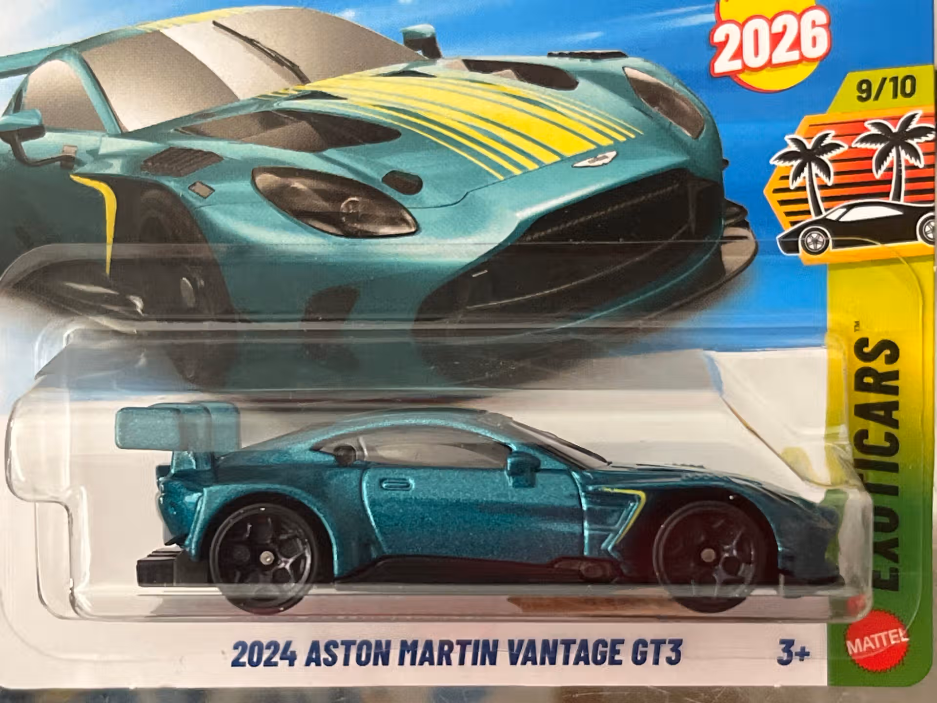 Aston Martin Vantage GT3 Hotwheels 1/64°