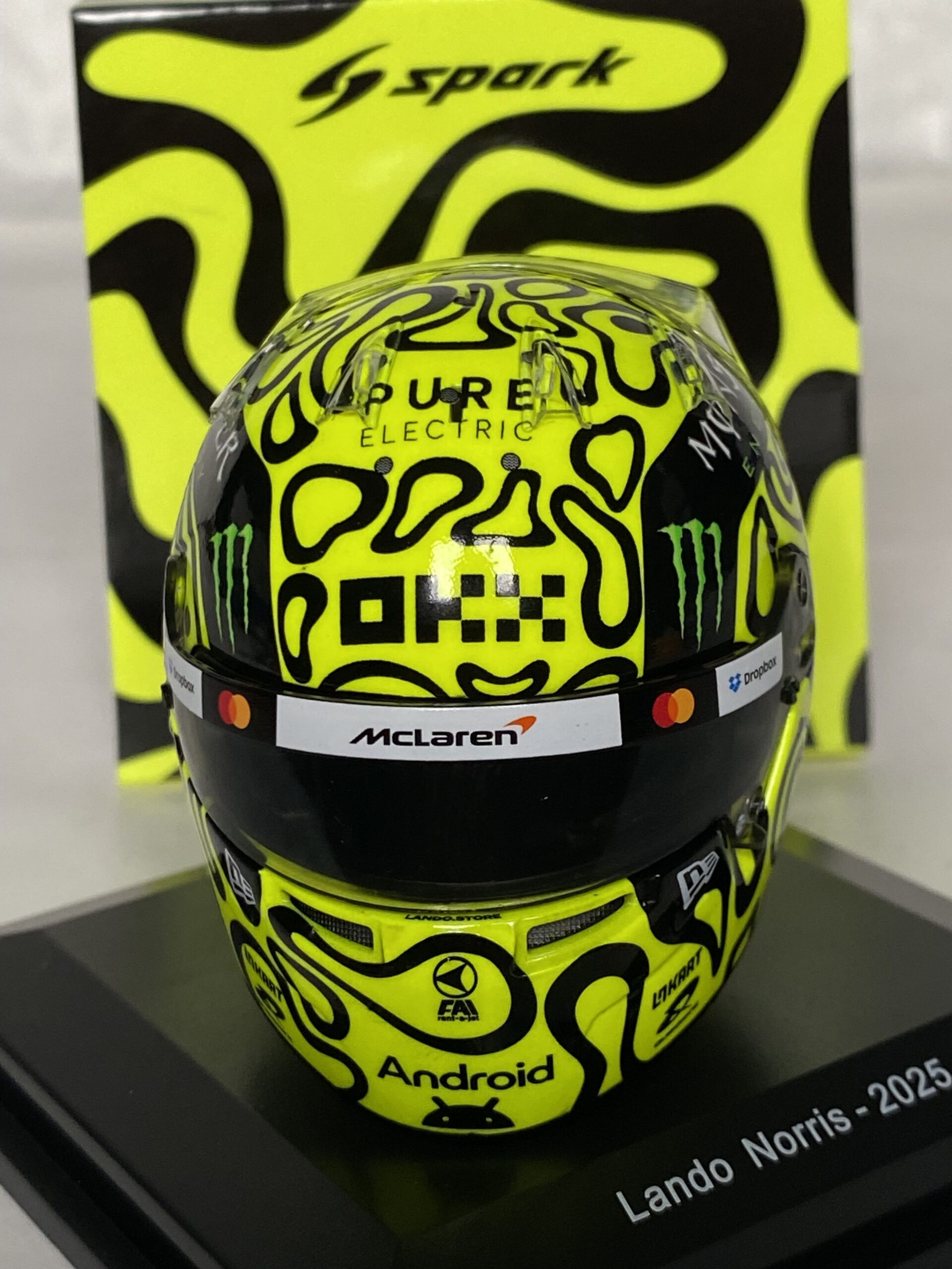 Casque Lando Norris - McLaren 2025 1/5° Spark