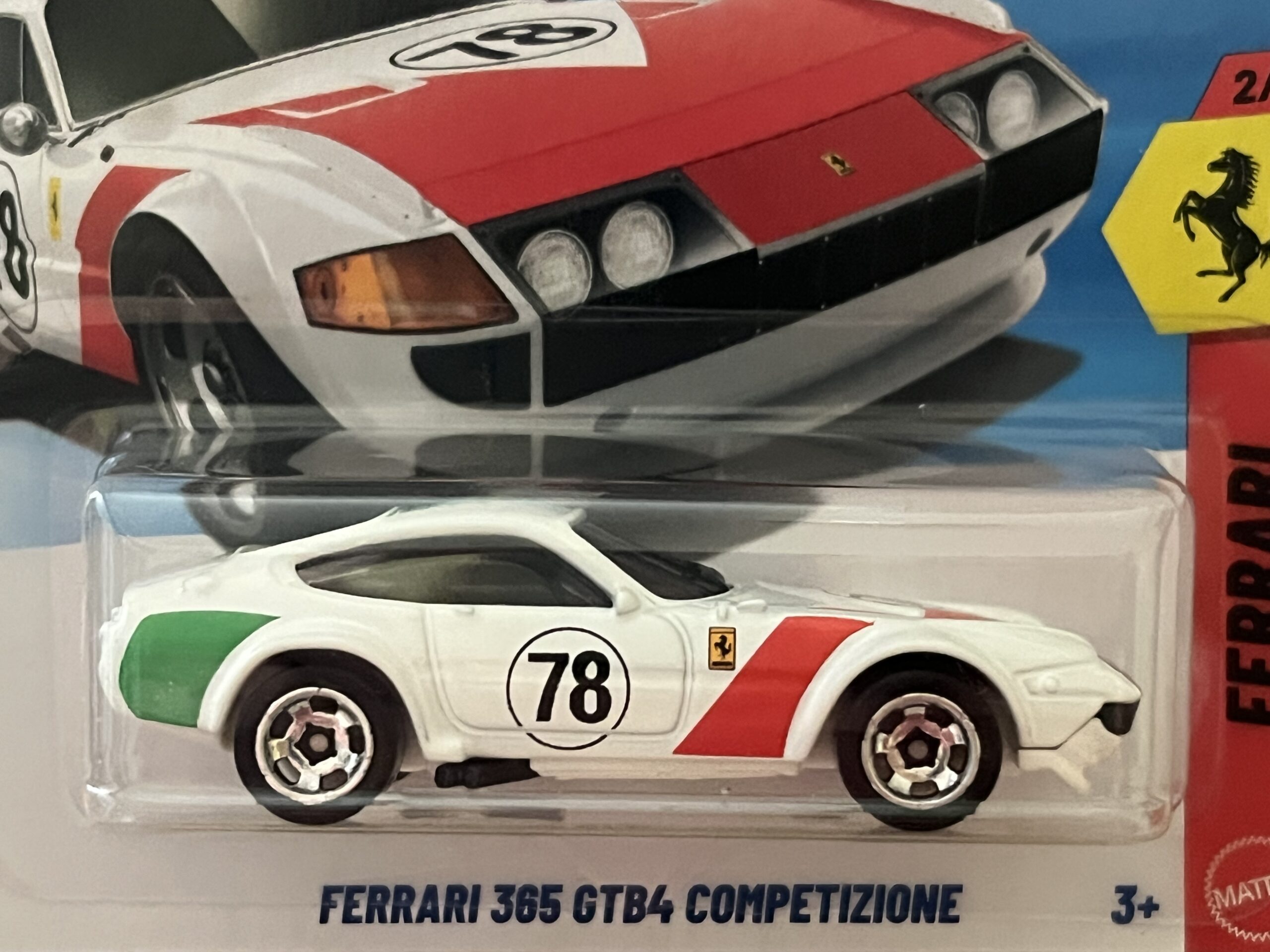Ferrari 365 GTB4 Hotwheels 1/64°