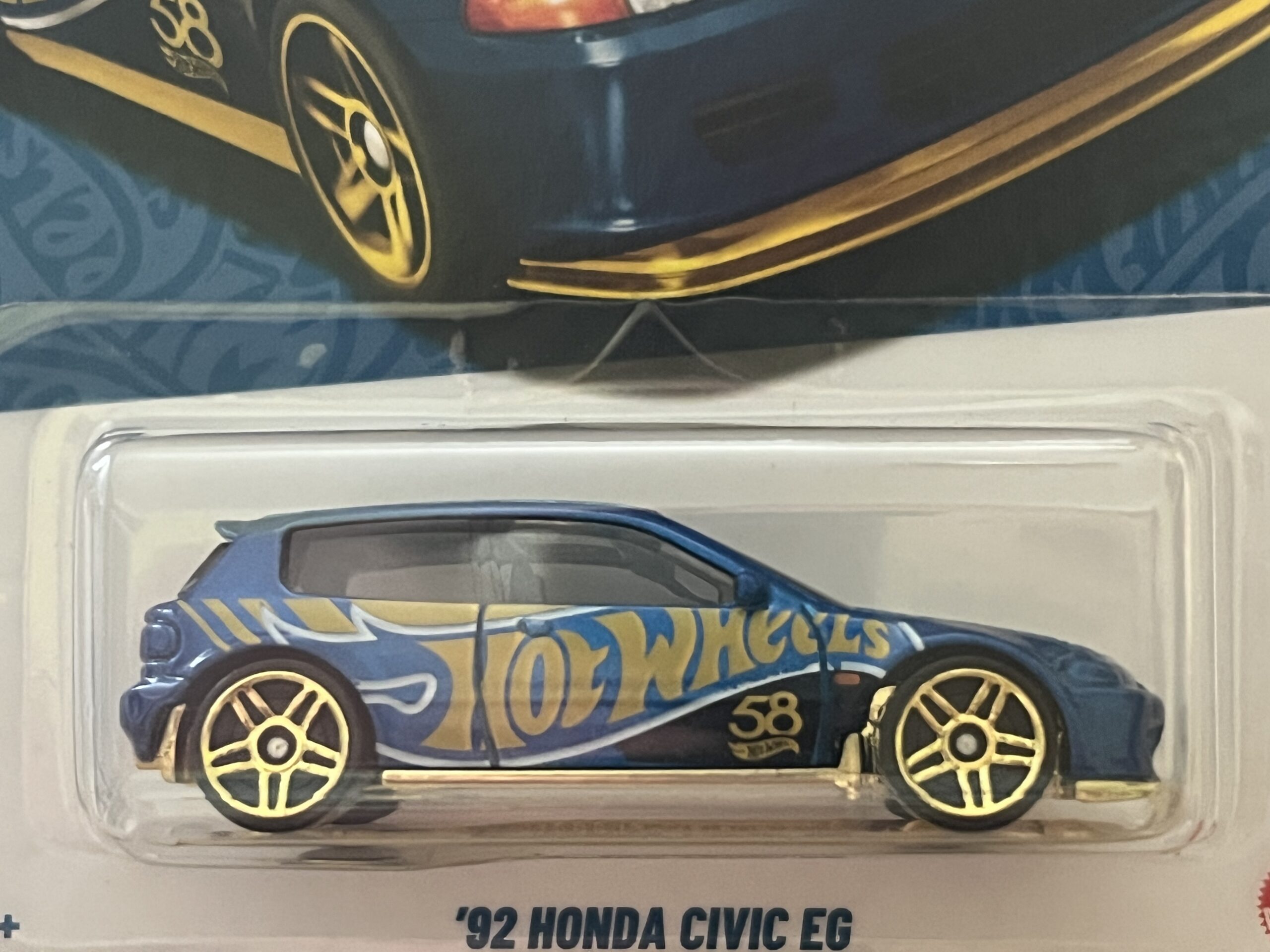 Honda Civic EG 1992 Hotwheels 1/64°