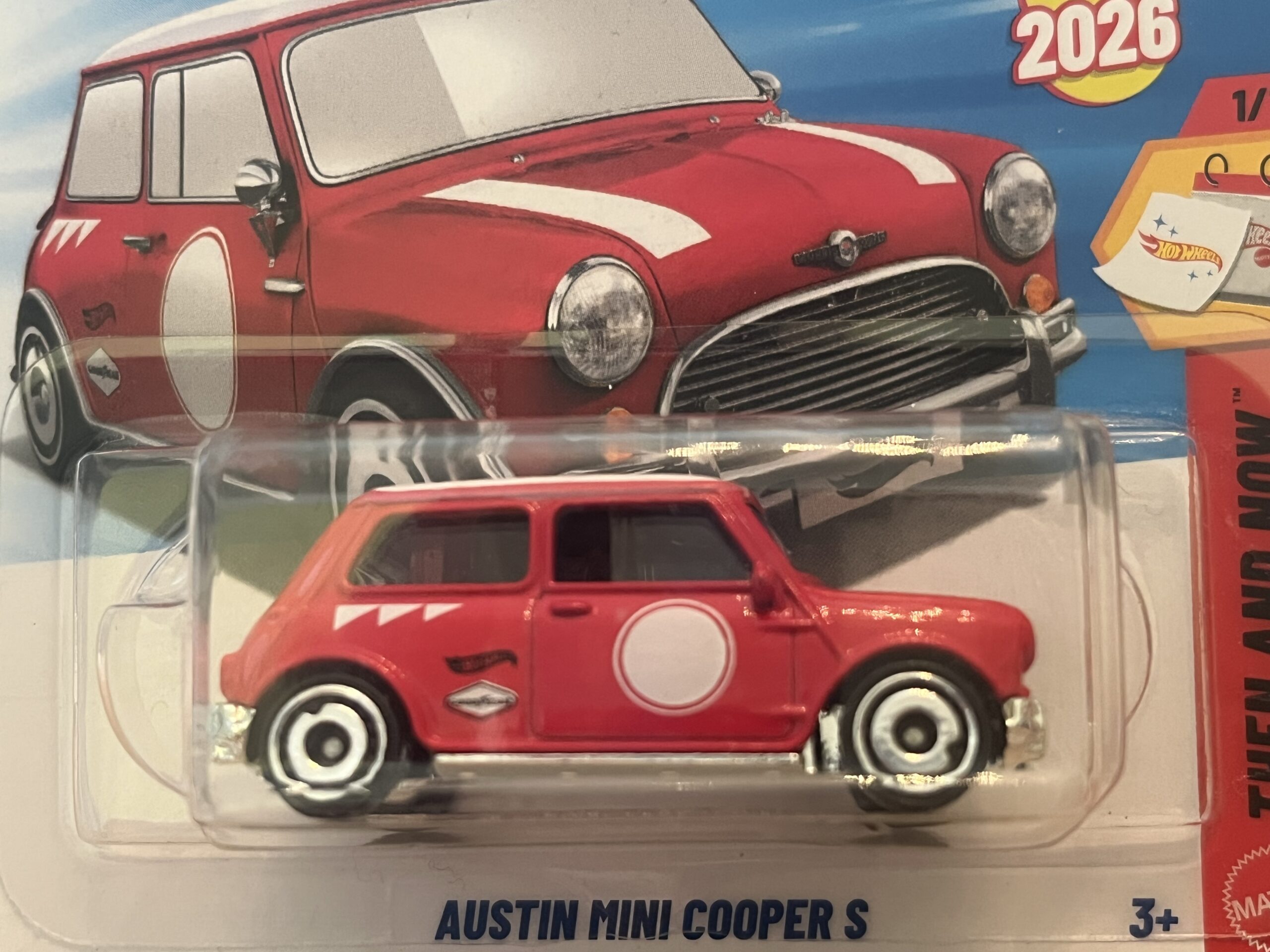 Austin Mini cooper S Hotwheels 1/64°