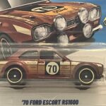 Ford Escort RS1600 1970 Hotwheels 1/64°