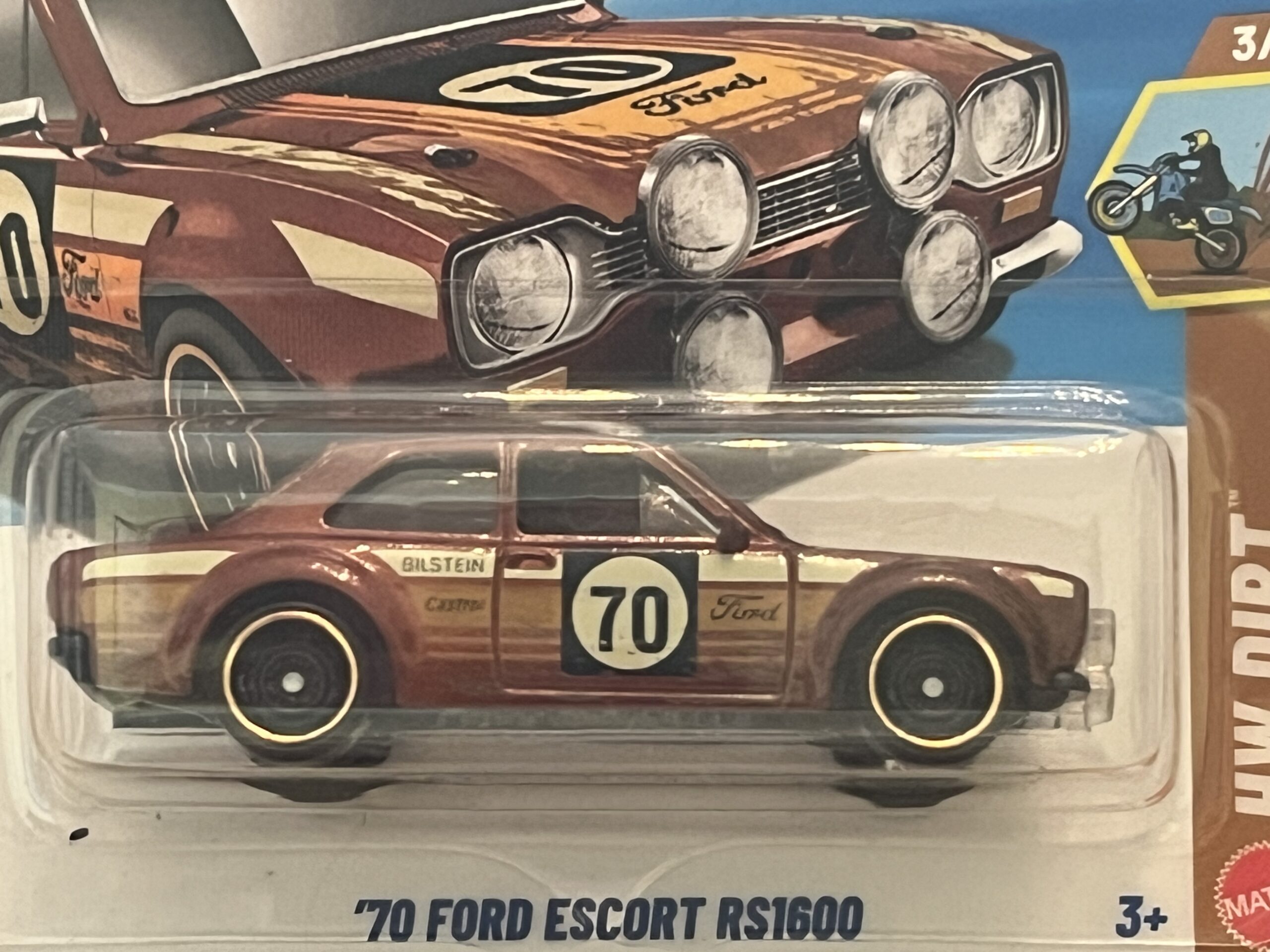Ford Escort RS1600 1970 Hotwheels 1/64°