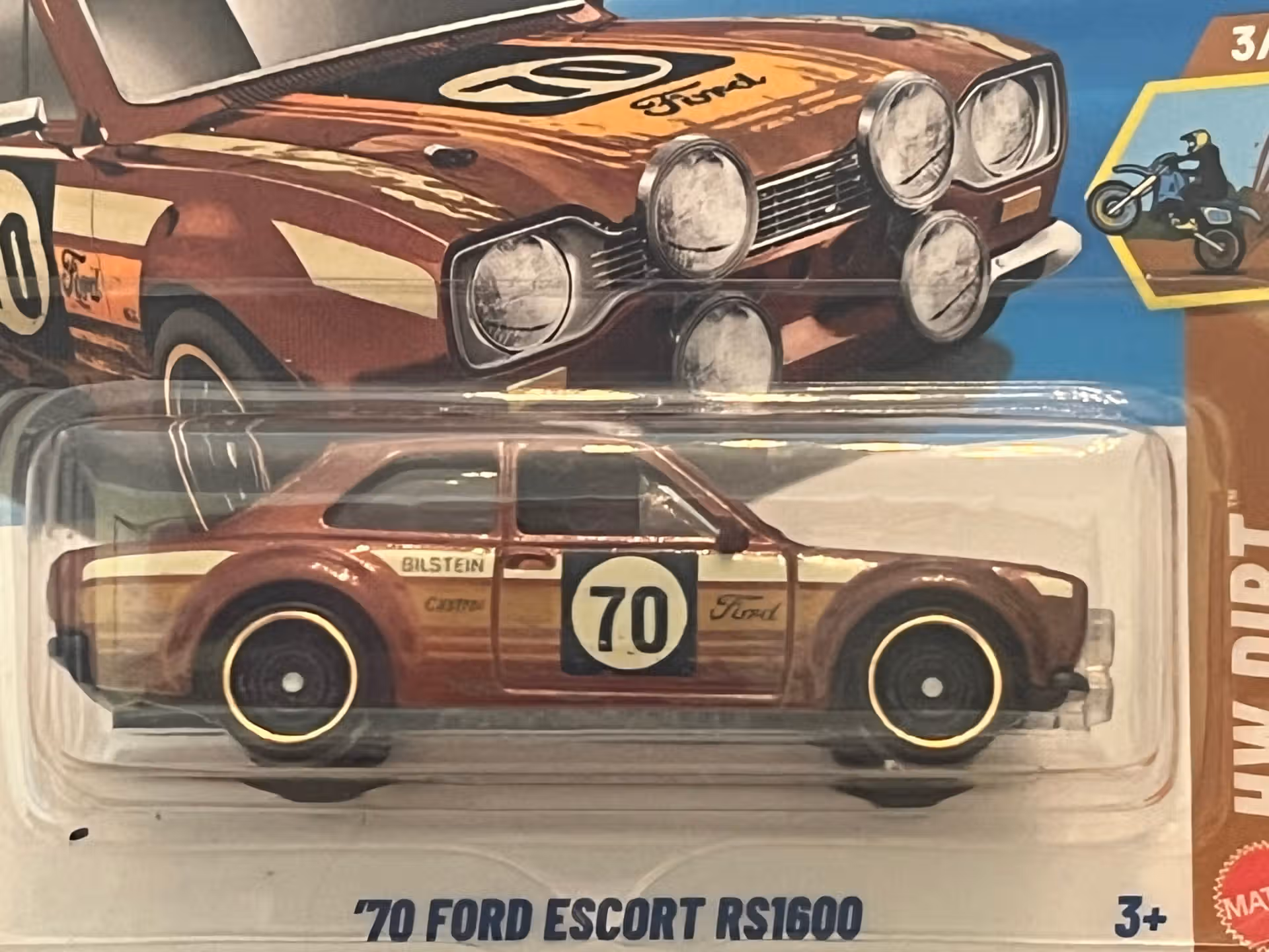 Ford Escort RS1600 1970 Hotwheels 1/64°