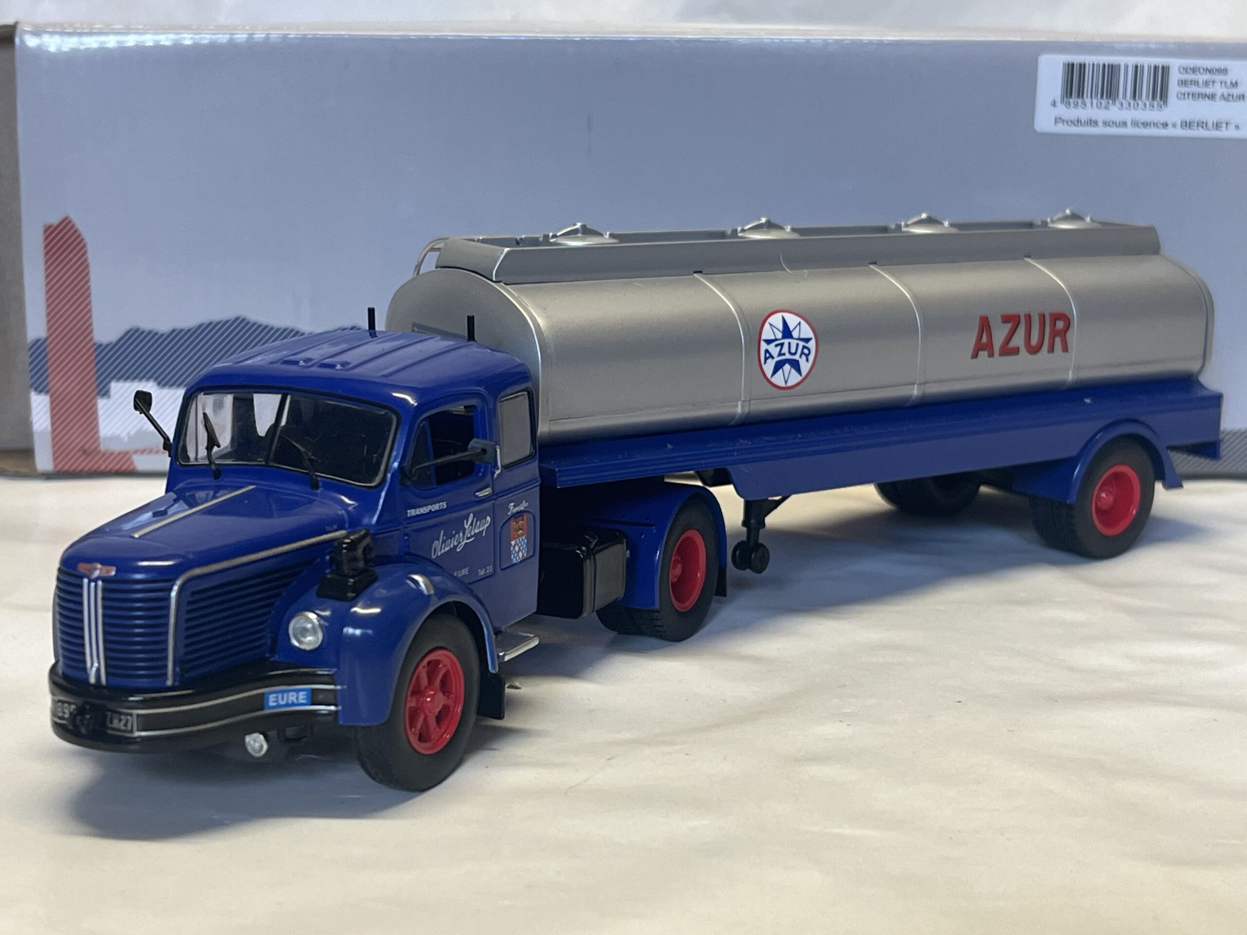 Berliet TLM citerne Azur 1/43°