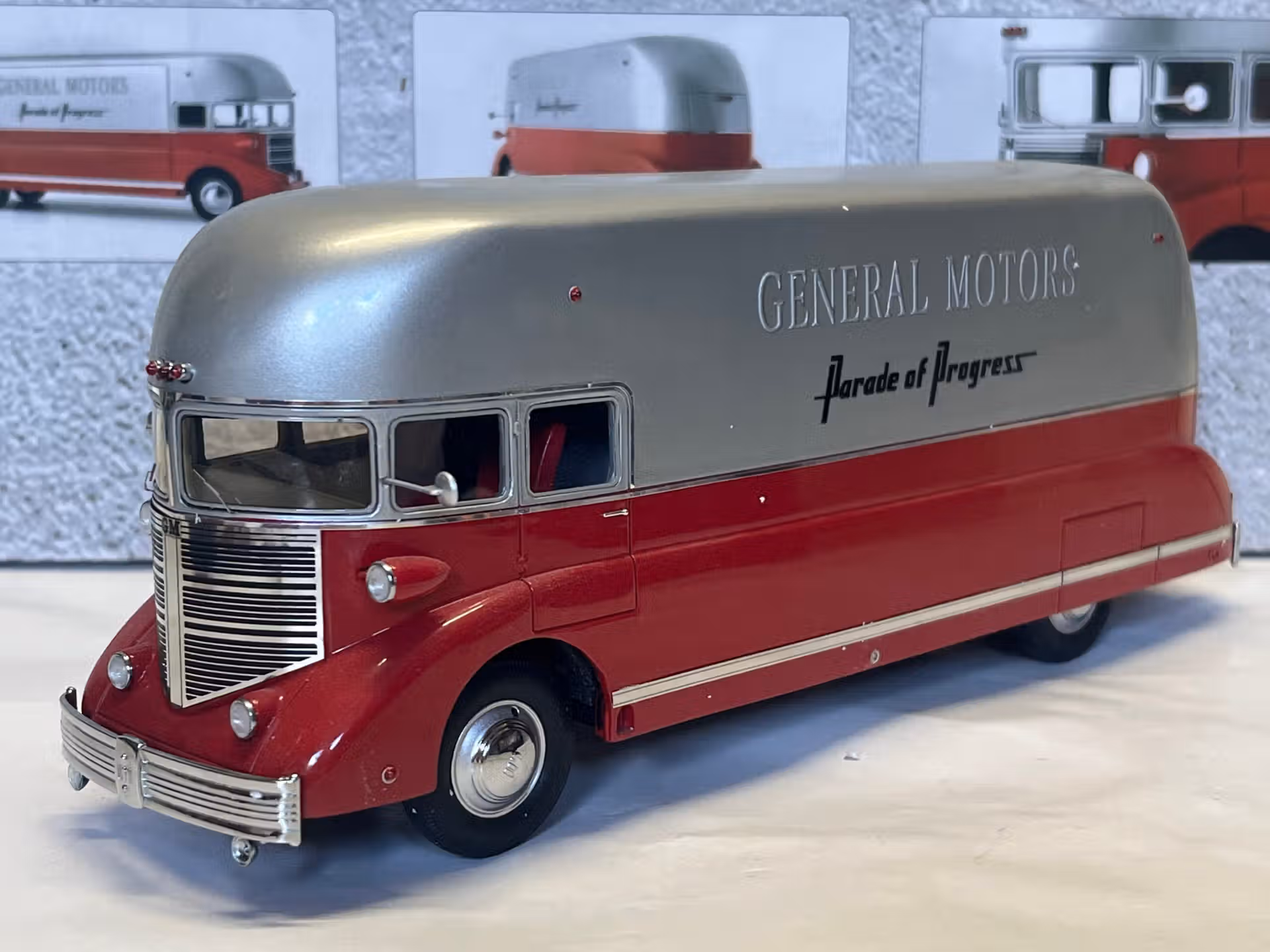 Streamliner parade of progress Autocult 1/43°