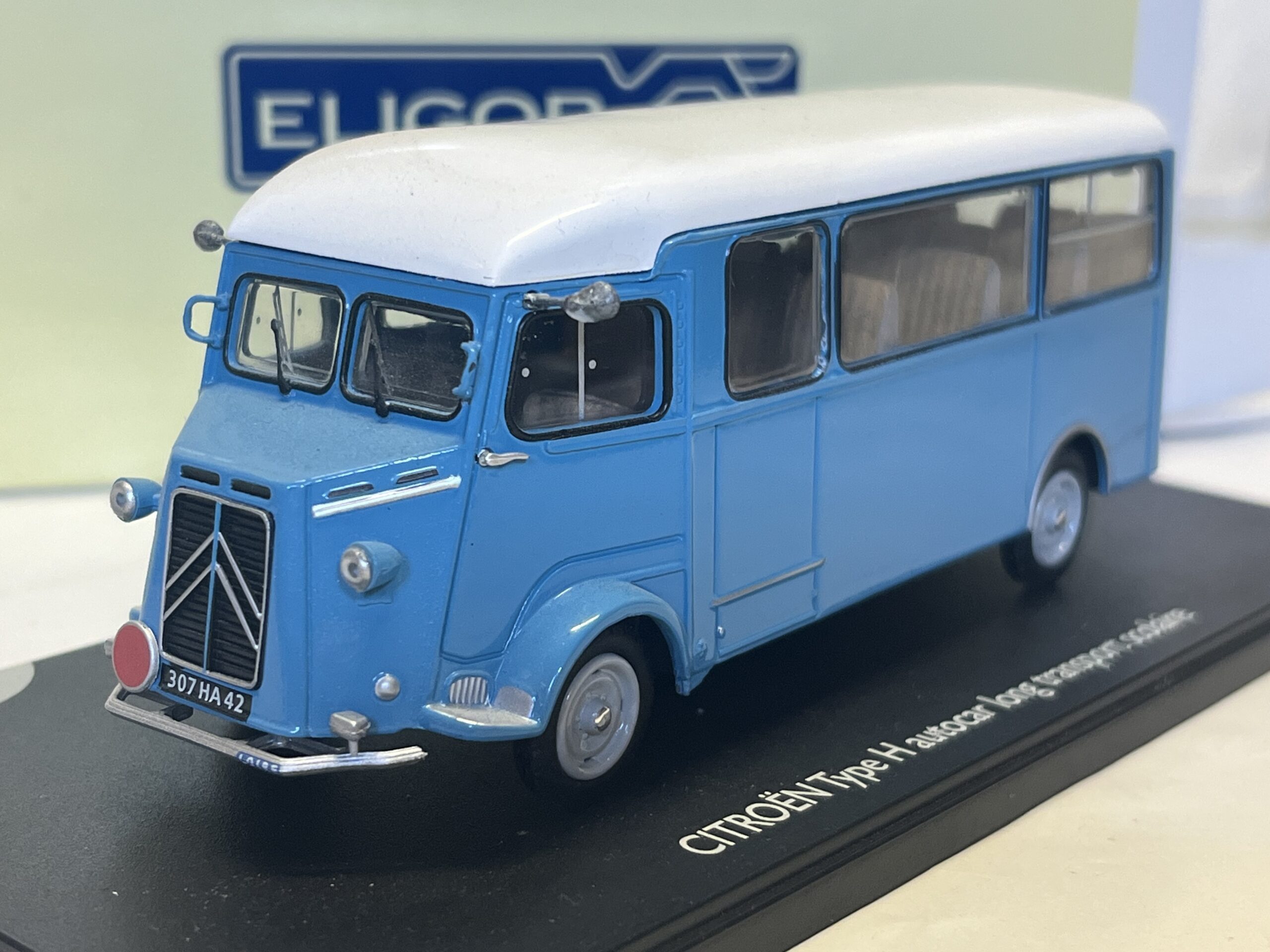 Citroen HY autocar long scolaire Eligor 1/43°