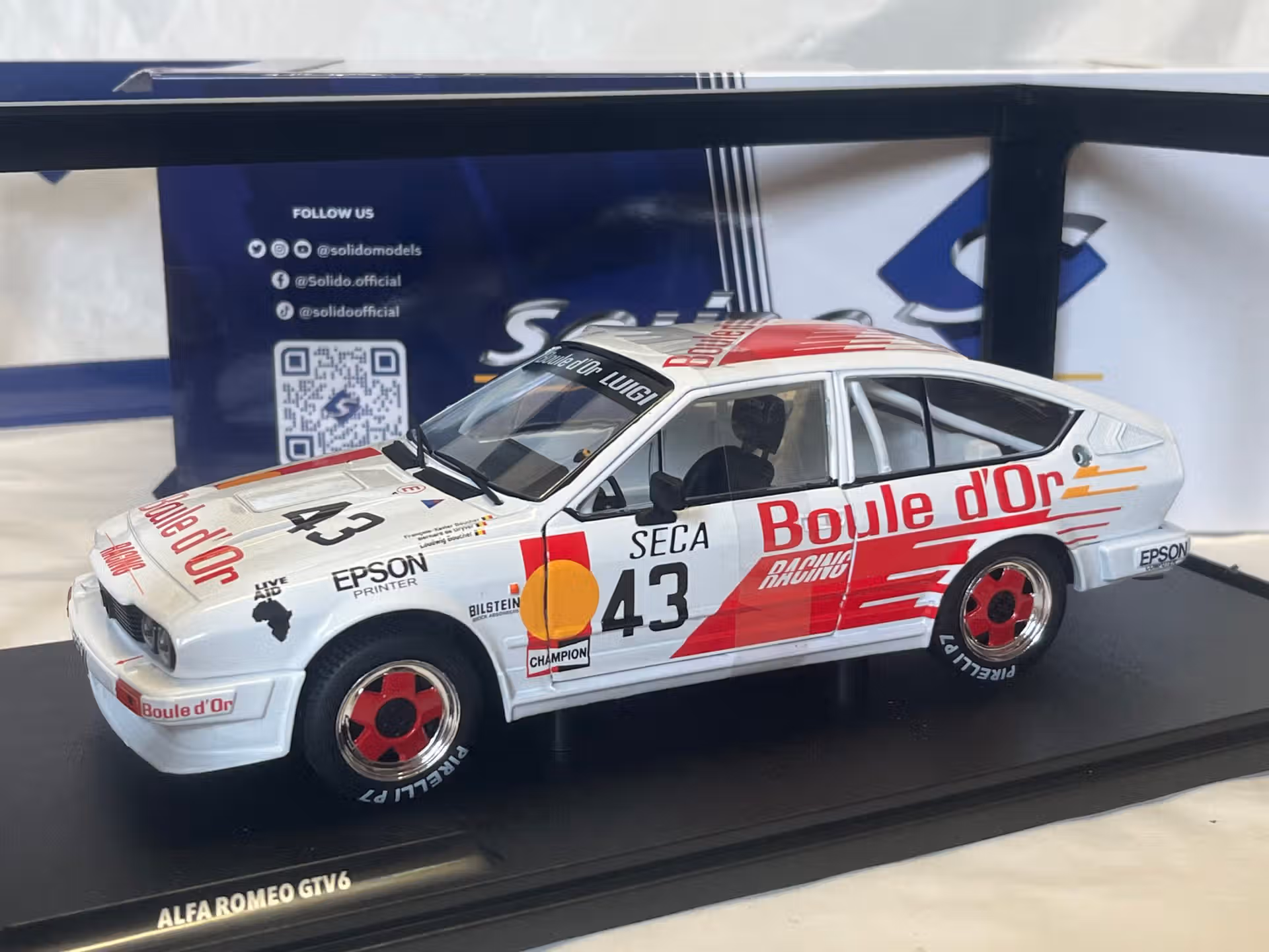 Alfa Romeo GTV6 Rallye Solido 1/18