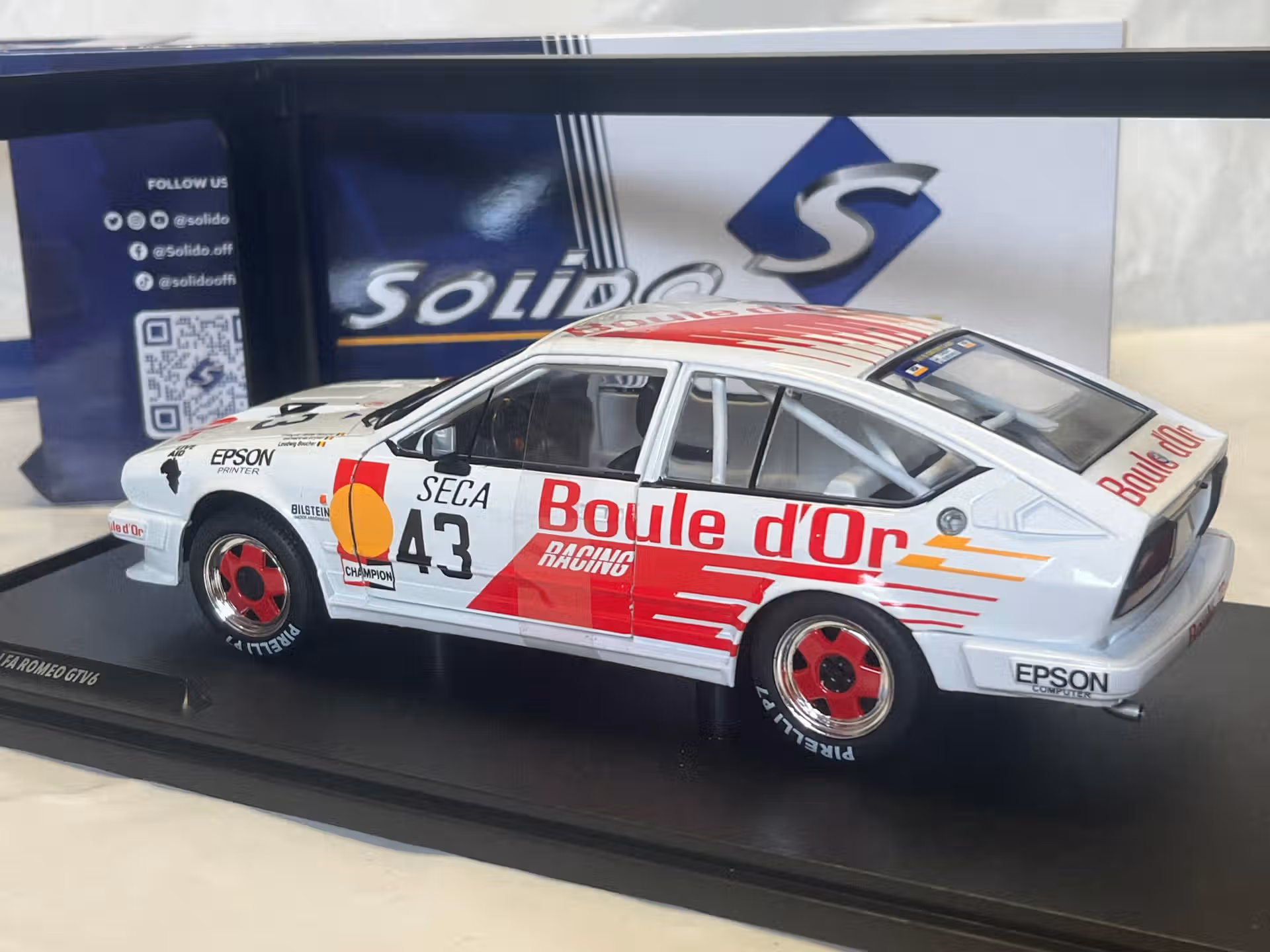 Alfa Romeo GTV6 Rallye Solido 1/18 – Image 2