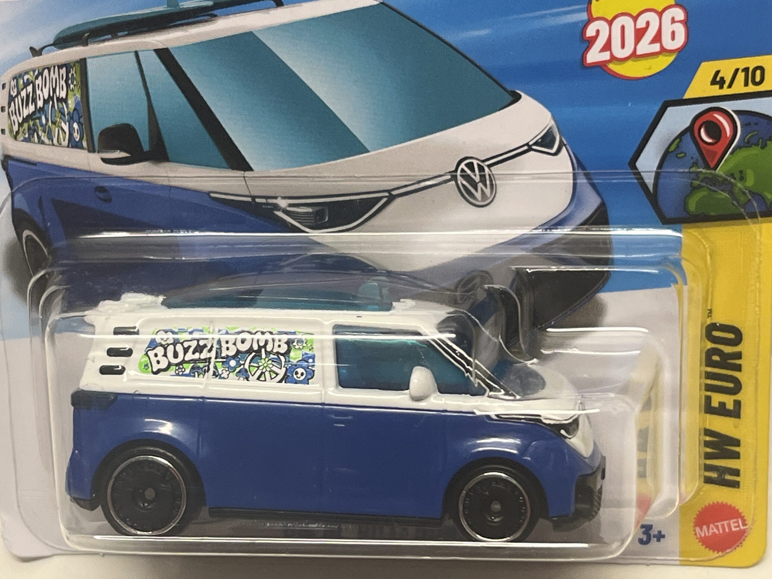 Volkswagen ID.Buzz Hotwheels 1/64°