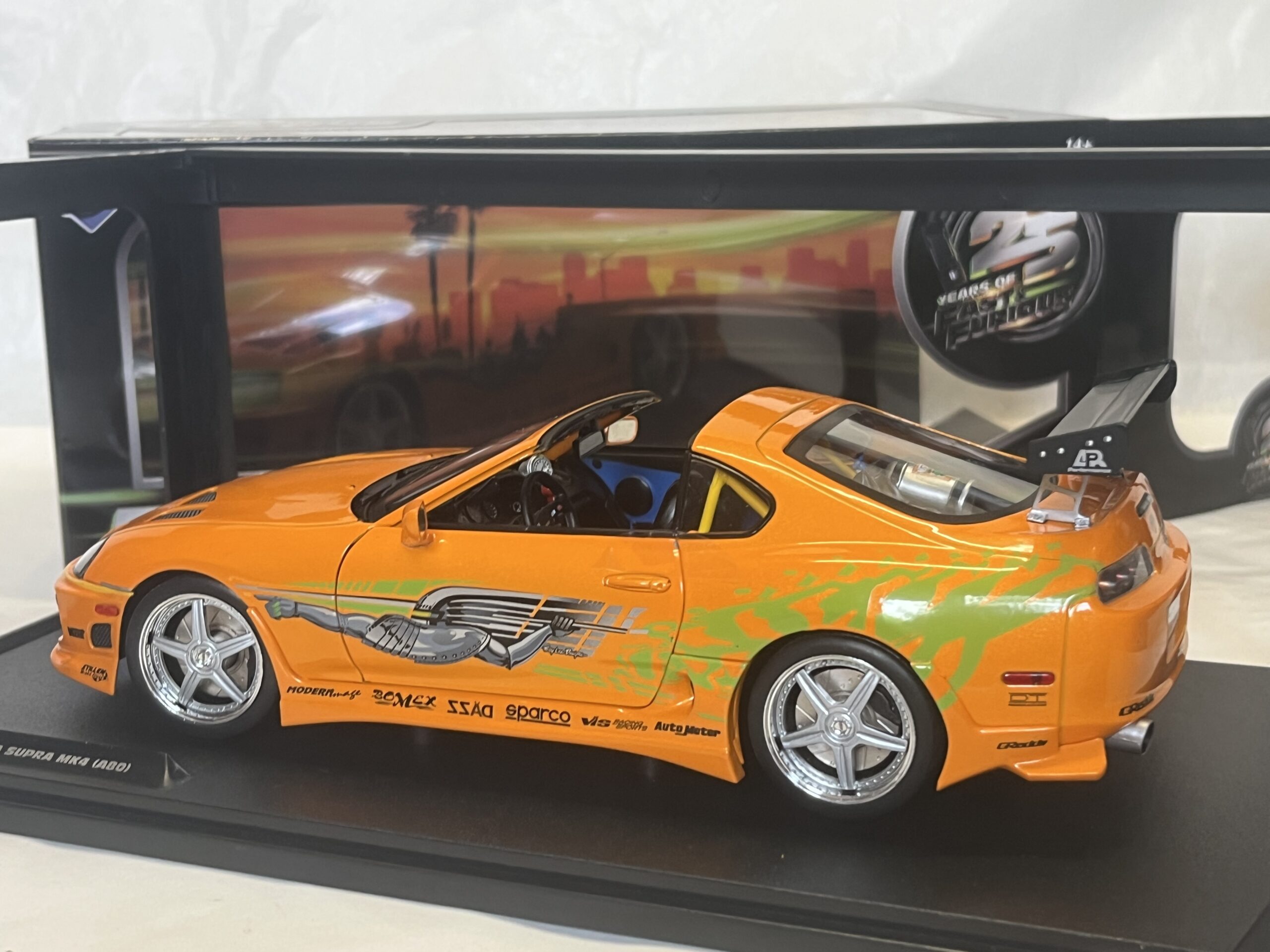 Toyota Supra Mk4 Fast and Furious 2001 Solido 1/18° – Image 2