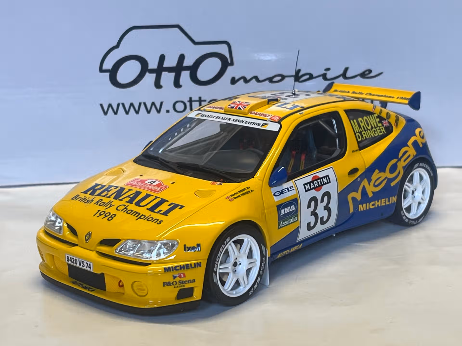 Renault Mégane Maxi San Remo 1998 Ottomobile 1/18°