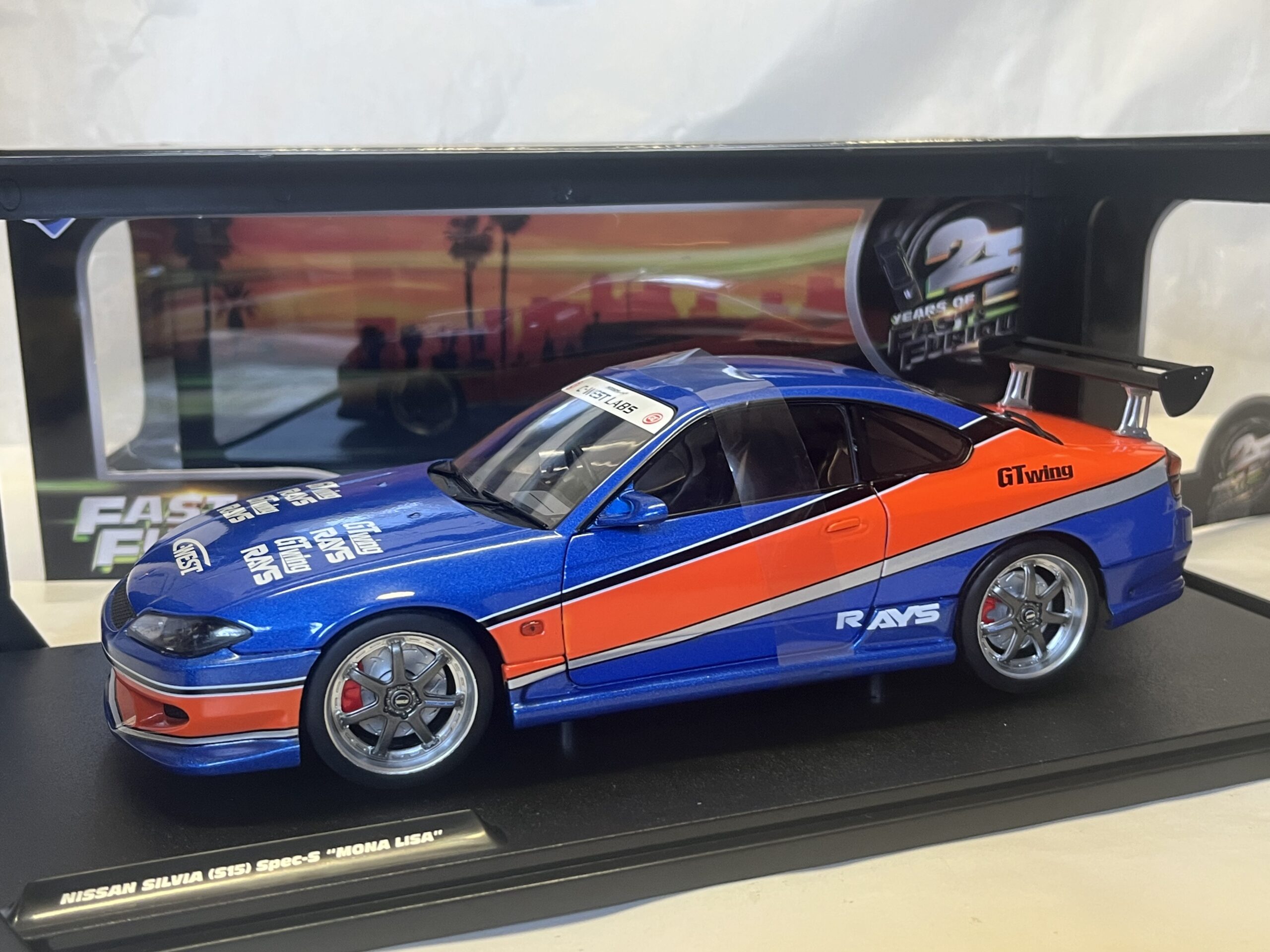 Nissan Silvia S15 Tokyo drift Fast and Furious 2006 Solido 1/18°