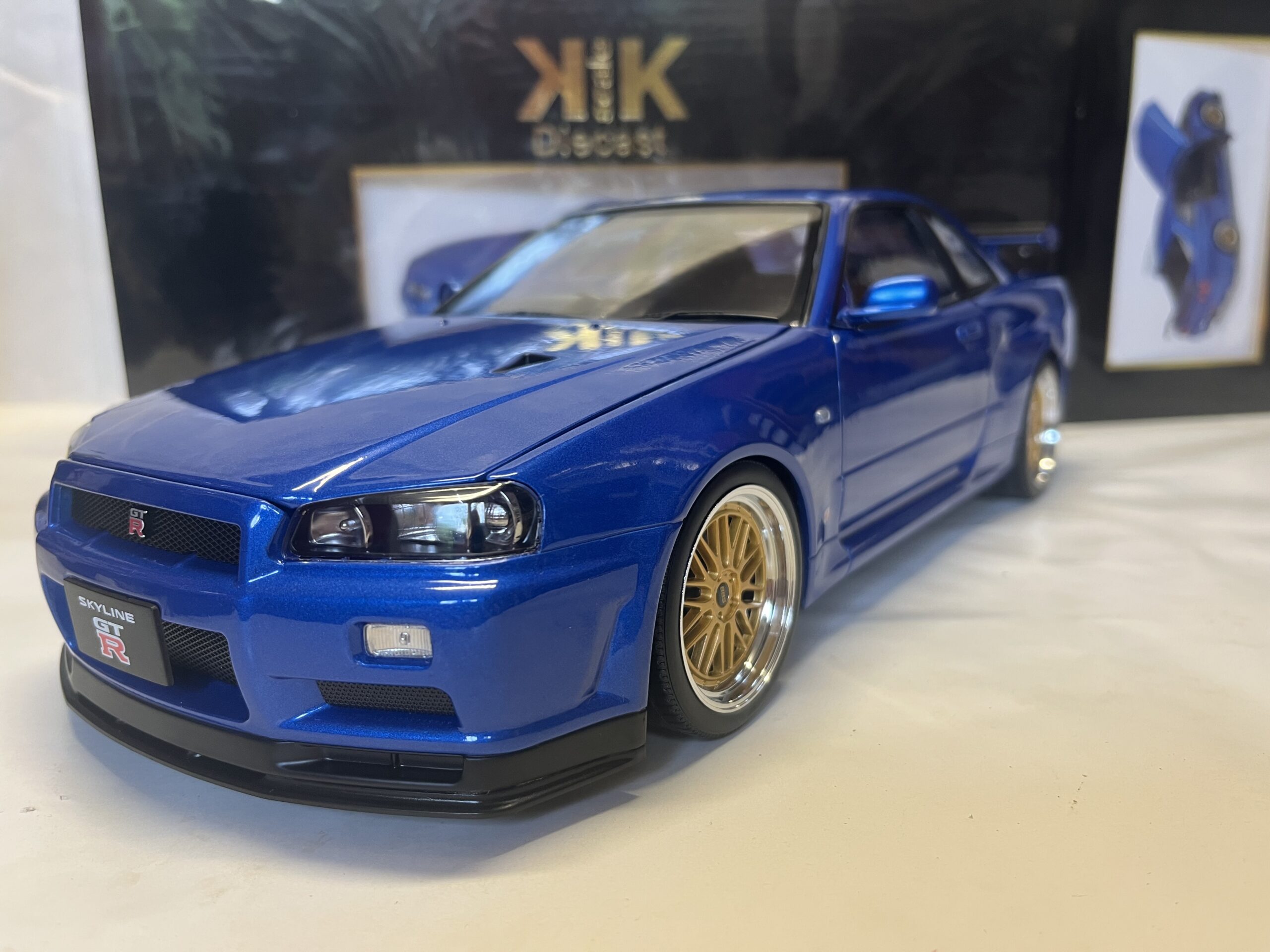 Nissan Skyline GT-R R34 Kkmodels 1/12