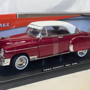 Chevrolet Bel Air 1950 rouge 1/18° Motormax