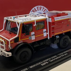 Camion Mercedes Unimog Pompiers - CCFM BMPM - Alerte 1/43°