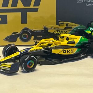McLaren F1 MCL38 Mercedes Monaco 2024 MiniGt 1/64°