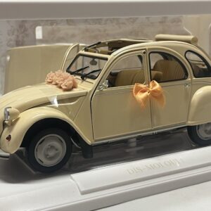 Citroen 2CV 1986 cadeau de mariage 1/18° Norev