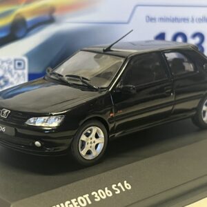 Peugeot 306 S16 1994 noire 1/43° Solido