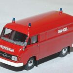 Mercedes L206 pompiers Brekina 1/87°
