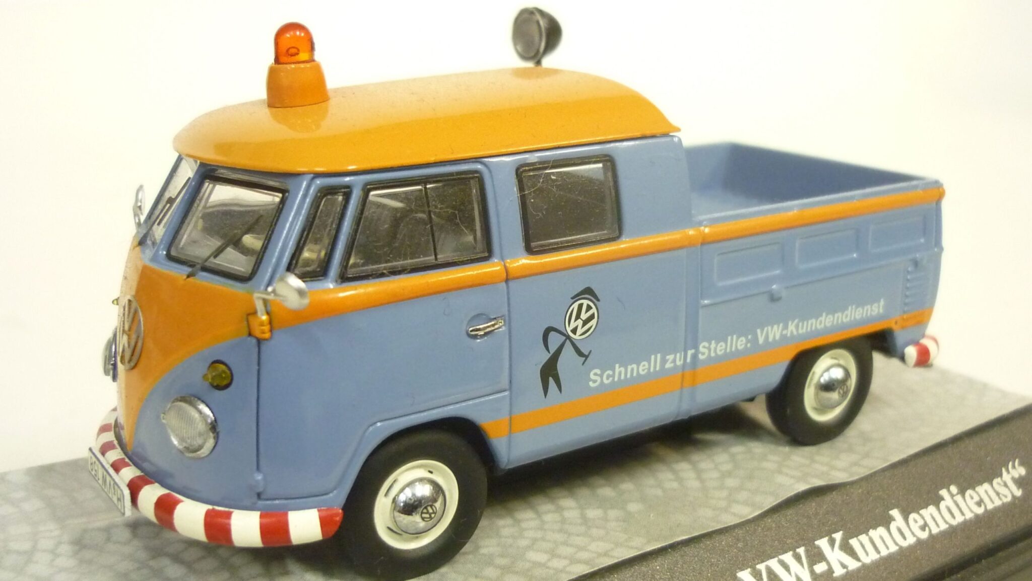 Vw Combi T3 Camping Car Camping Pick Up + Cellule 1/43 1981 Tischer