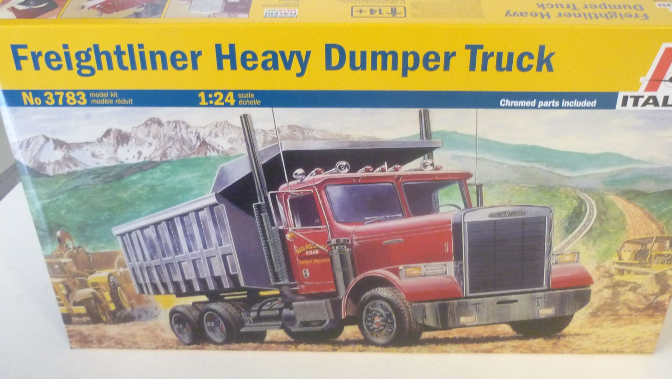 Maquette Camion Freightliner Heavy dump Italeri 1/24°