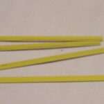 Bandes jaunes en métal 1/43°