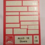 Décalques allo 18 1/43°